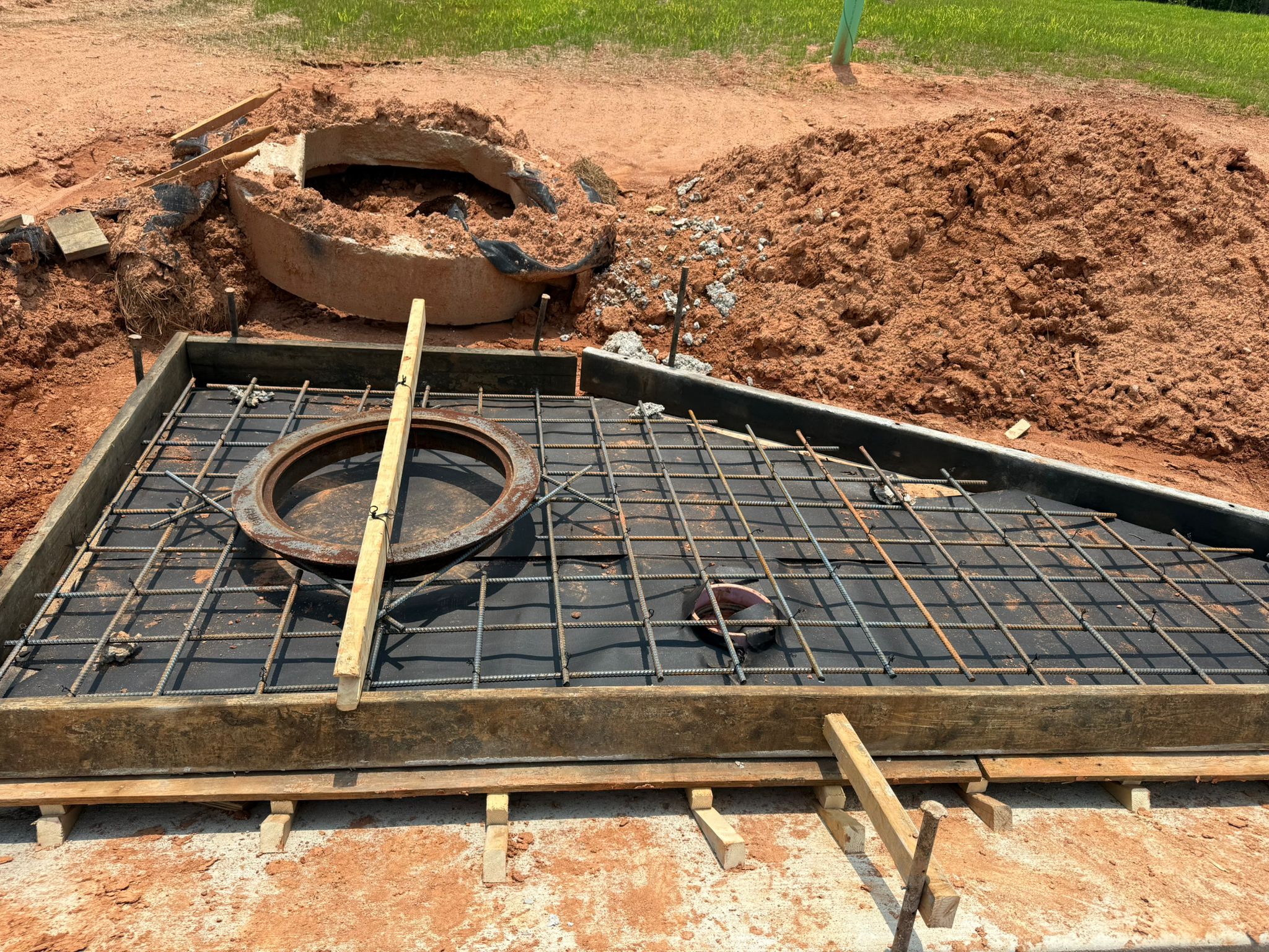 Commercial paving project